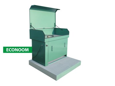 Ontvetterunit Econoom met deksel (zonder lekbak) - Ontvetterunit econoom zonder lekbak 2 - P0343